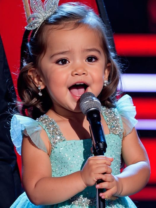 The girl sang with such a voice that the audience was moved, and the jury immediately said yes